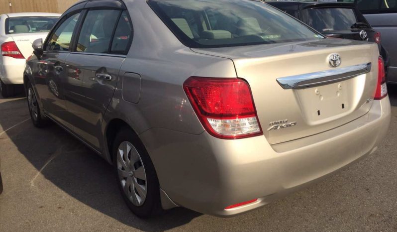 TOYOTA AXIO G PROJECTION 2012 Beige Color full