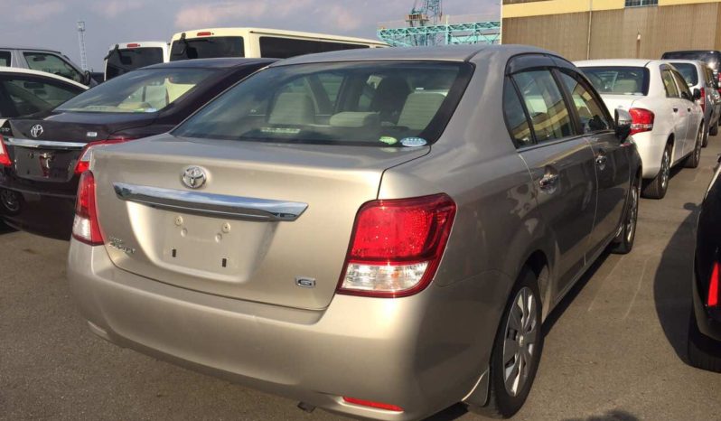 TOYOTA AXIO G PROJECTION 2012 Beige Color full