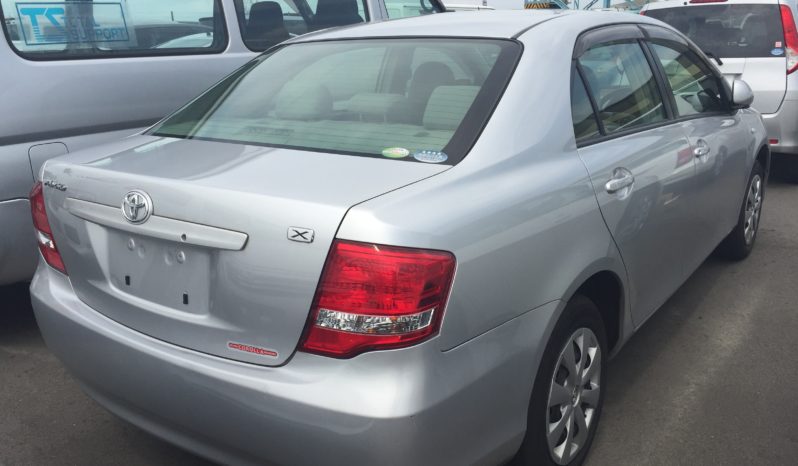 Toyota Axio X Silver 2012 full