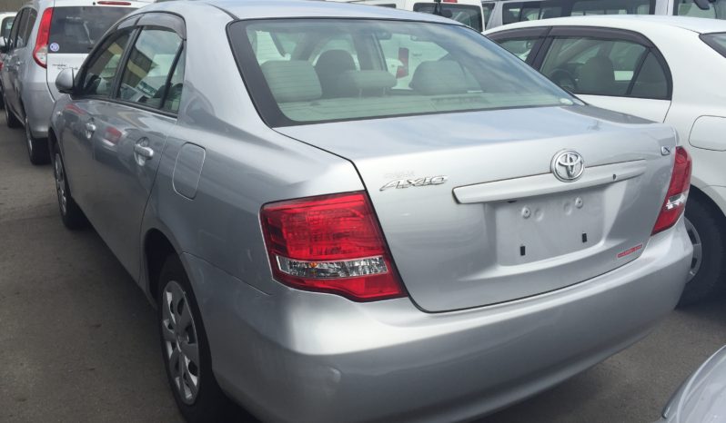 Toyota Axio X Silver 2012 full